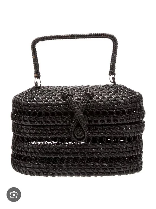 Cult Gaia Small Rattan Bag "LIKE NEW" - Picture 14 of 16